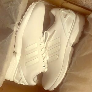 Adidas ZX FLUX all white